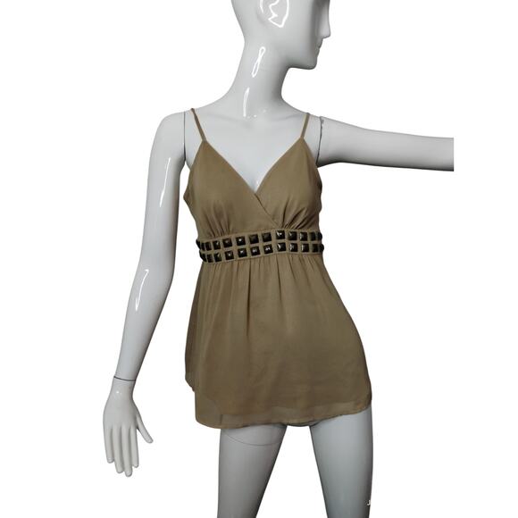 Y2K Express Women's size Small Shimmer Whimsical Babydoll Fairycore Top - Picture 4 of 10